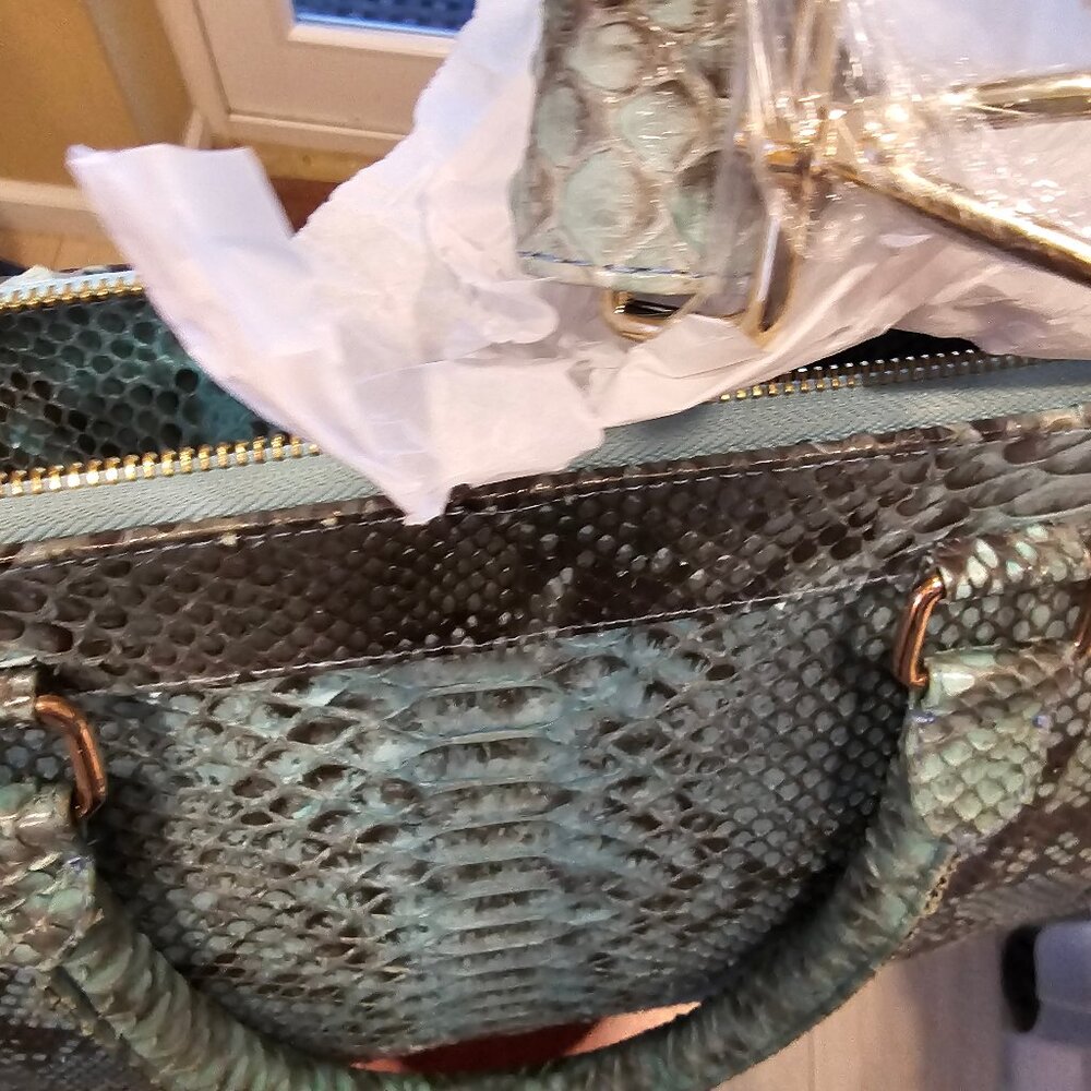 Pelle Python Collection Large Bag - image 8
